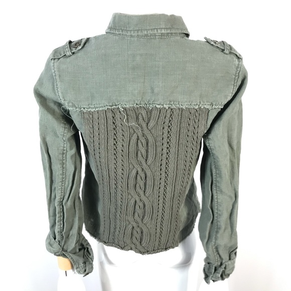 COPY - Aeropostale mix media jacket - Picture 2 of 9